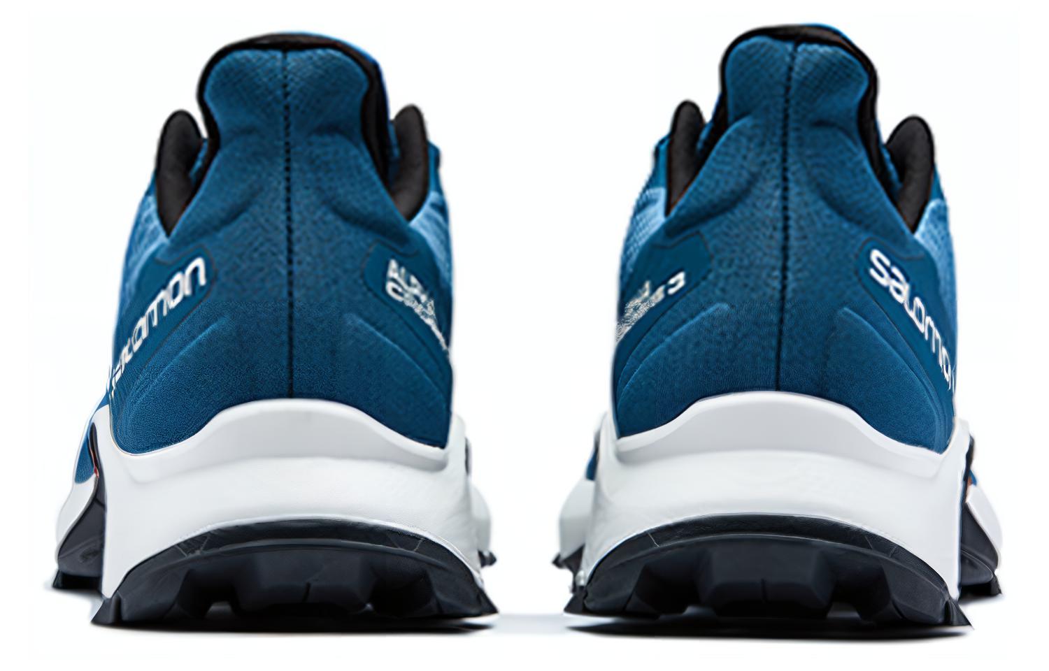 Shop 萨洛蒙 輕便 低筒 跑步鞋 男款 剛藍色 舒適越野