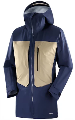 Salomon Stance Jaket Hoodie Pria Biru Panjang Sedang Colorblock LC1821000 Buy Salomon Stance Jaket Hoodie Pria Biru Panjang Sedang Colorblock LC1821000