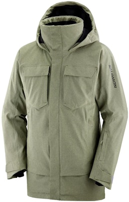 Chaqueta Aislada con Capucha SALOMON Stance Gris-Verde LC2150000 Buy Chaqueta Aislada con Capucha SALOMON Stance Gris-Verde LC2150000