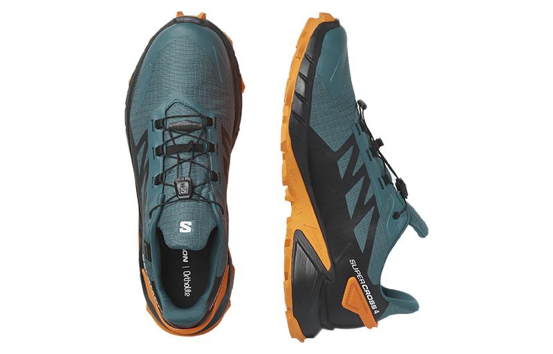 Salomon Supercross 4 Gtx 'Blue Black Orange' 圖 3
