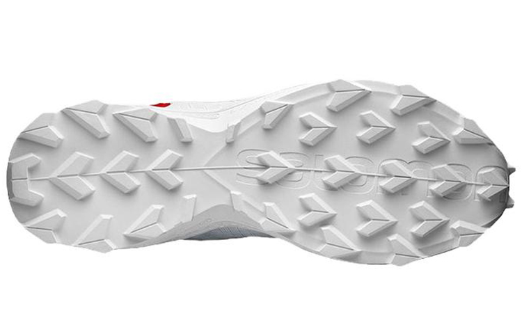 Shop 萨洛蒙Supercross白色舒适减震越野跑鞋 409302