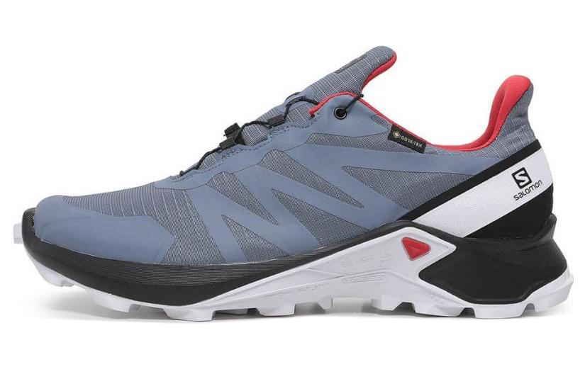 Buy 薩洛蒙超級越野Gore-Tex舒適耐磨戶外功能鞋 灰色