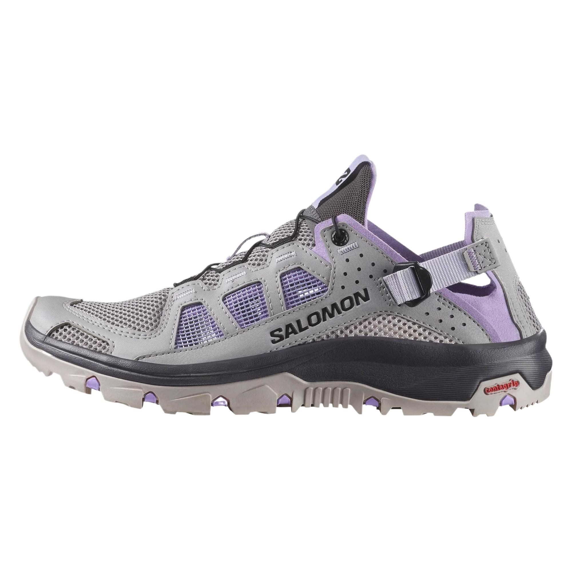 Salomon Techamphibian 5 Water Shoes Seagull Gray - Quick-Dry & Non-Slip. 477991