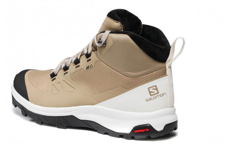 Lookbook 薩洛蒙登山靴 高筒戶外功能鞋 卡其黑