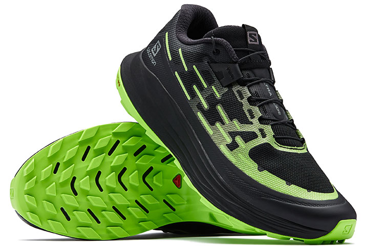 Lookbook サロモン ウルトラグライド 黒 (Saromon Urutora Guraido Kuro) 416386