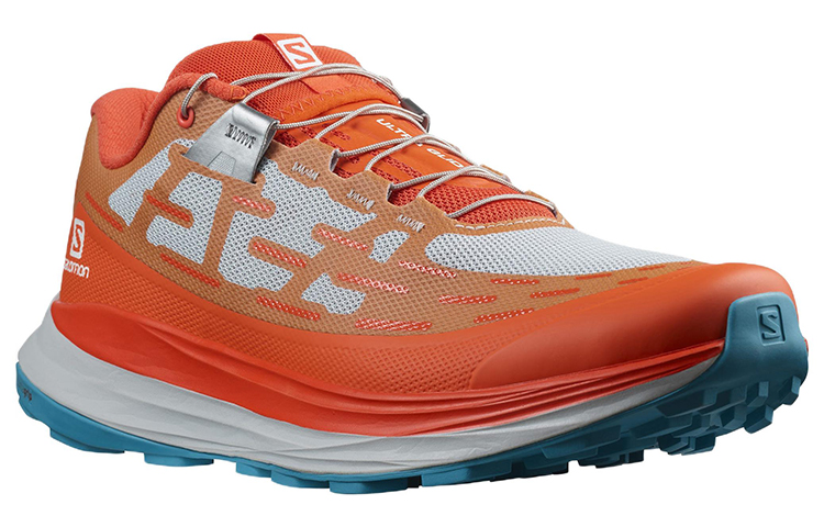 Lookbook Salomon Ultra Glide 蓝橙配色跑鞋 414309