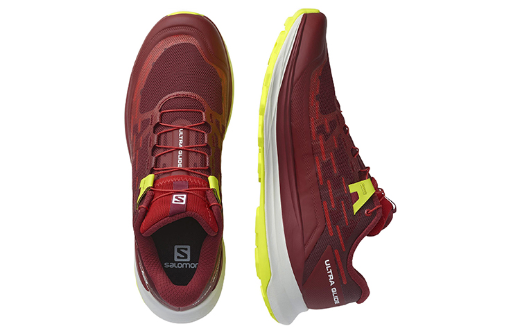 Lookbook Salomon Ultra Glide "红色"跑鞋 415983