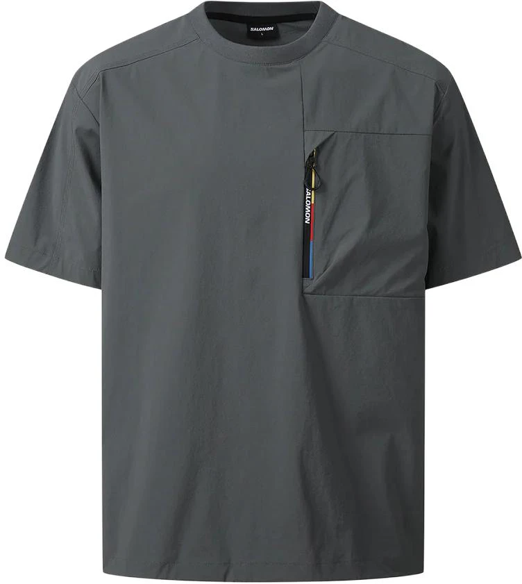 salomon-uni-blast-woven-gray-pocket-loose-fit-tee-unisex-casual-streetwear-c28134