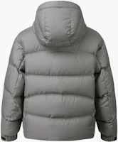 Lookbook SALOMON UNI FW24 Alluka Grey Hooded Down Jacket - Stylish & Warm. LC2580500