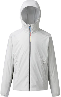 Salomon UNI FW24 Light Gray Zip-Up Hoodie Jacket LC2573800 Buy Salomon UNI FW24 Light Gray Zip-Up Hoodie Jacket LC2573800