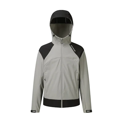 Salomon UNI OTRIS Gray/Khaki Outdoor Casual Hooded Jacket LC2403800