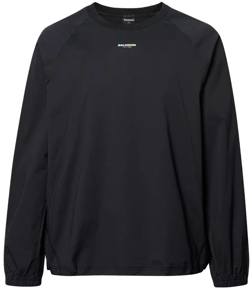 salomon-unisex-black-crewneck-pullover-loose-fit-long-sleeve-sweatshirt-s241001-stw-12