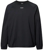 Salomon Unisex Black Crewneck Pullover Loose Fit Long Sleeve Sweatshirt S241001STW12 Salomon Unisex Black Crewneck Pullover Loose Fit Long Sleeve Sweatshirt S241001STW12