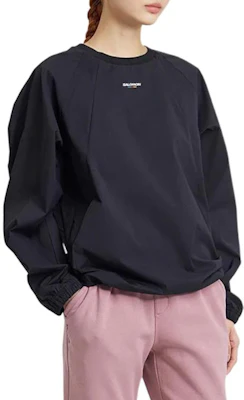 Salomon Unisex Black Crewneck Pullover Loose Fit Long Sleeve Sweatshirt S241001STW12 5