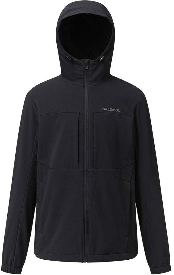 salomon-unisex-black-full-zip-hooded-jacket-lc-2563000