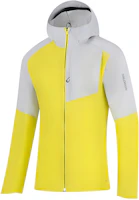 Salomon Unisex Colorblock Print Jacket - Yellow Green/Laurent Gray Casual Style LC2175700 Salomon Unisex Colorblock Print Jacket - Yellow Green/Laurent Gray Casual Style LC2175700