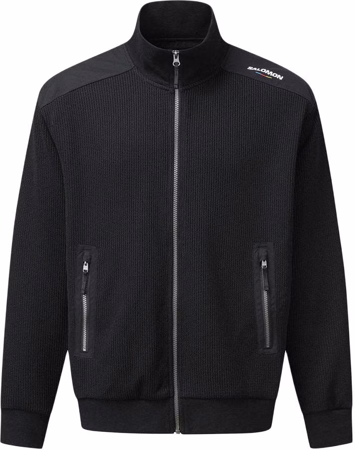 salomon-unisex-zip-up-high-collar-long-sleeve-jacket-black-lc-2578200