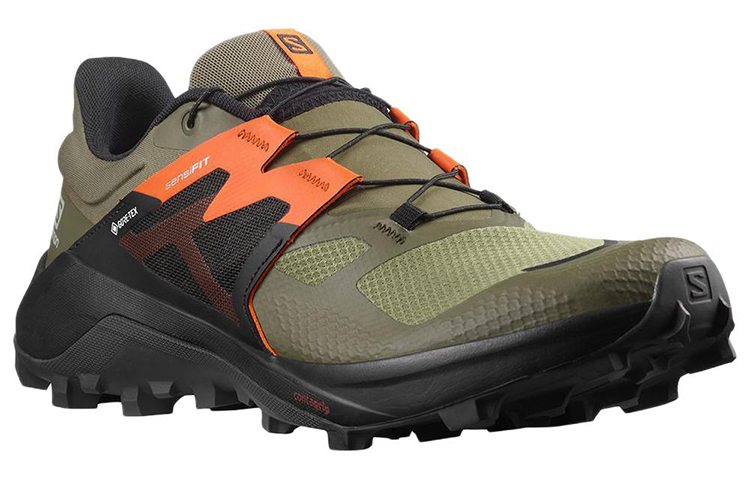 Order Salomon Wildcross 2 GTX ''Vert Olive Noir Orange'' 414577