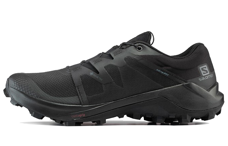 Buy Salomon Wildcross Gtx 戶外越野專業跑步鞋 黑色
