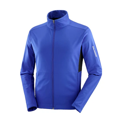Salomon WINDSTOPPER Slim-Fit Softshell Jacket Blue LC2135700