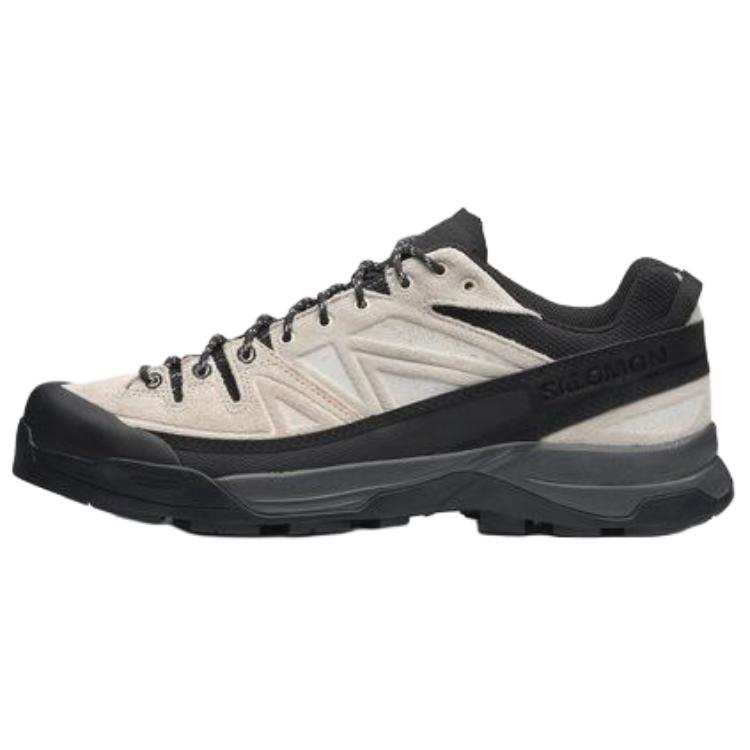 Salomon X-ALP Mountain Shoes Beige/Black Stylish & Comfortable Outdoor Sneaker 479888