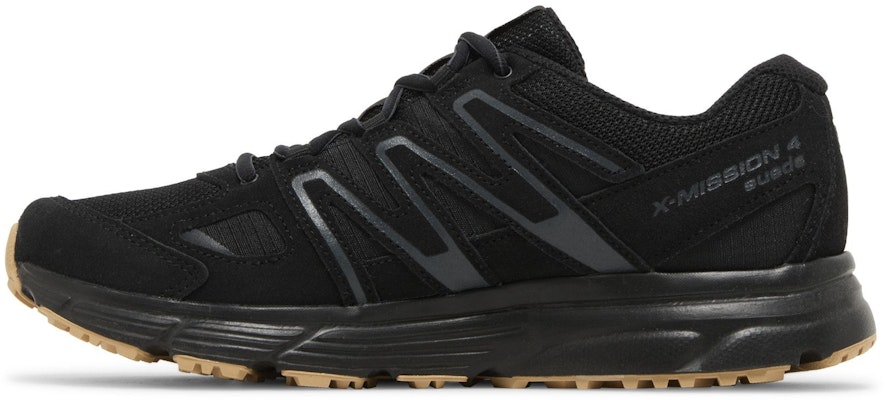Salomon X-Mission 4 Suede 'Black Gum' L41607100 Lookbook Salomon X-Mission 4 Suede 'Black Gum' L41607100