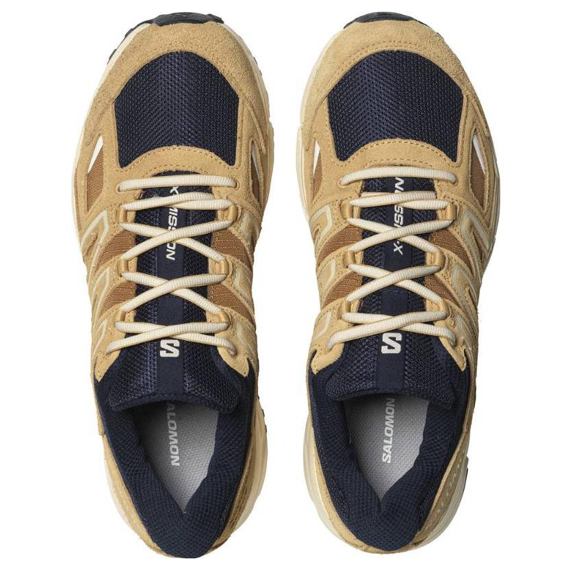 Shop Salomon X-Mission 4 Suede 'Dark Sapphire Taffy' Lelaki & Wanita Terbaik L47138000