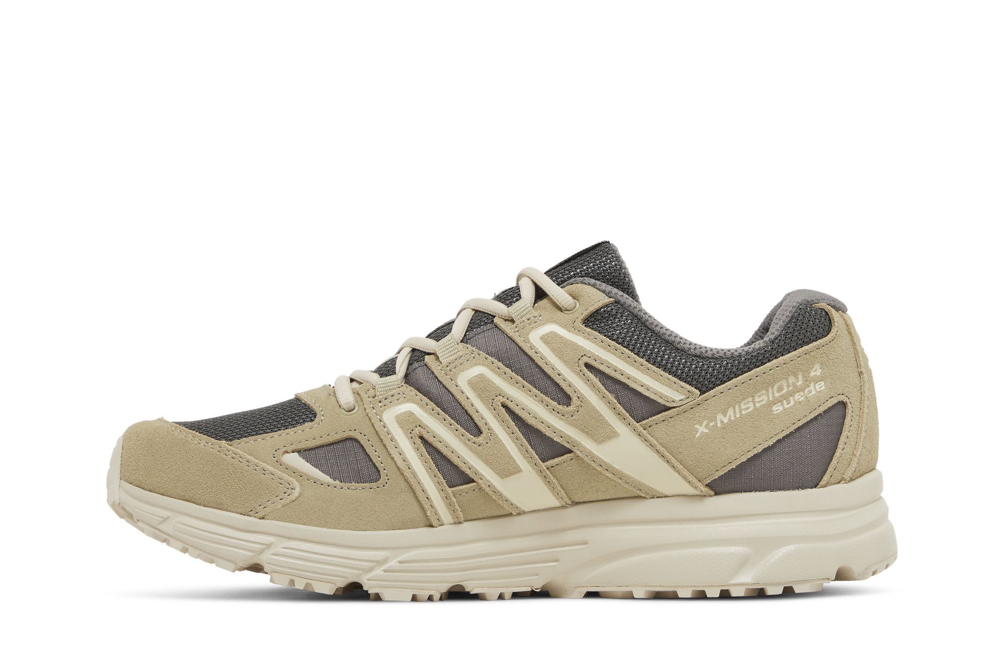 Lookbook Salomon X-Mission 4 Suede ''Grigio Muschio Pewter'' L47137800