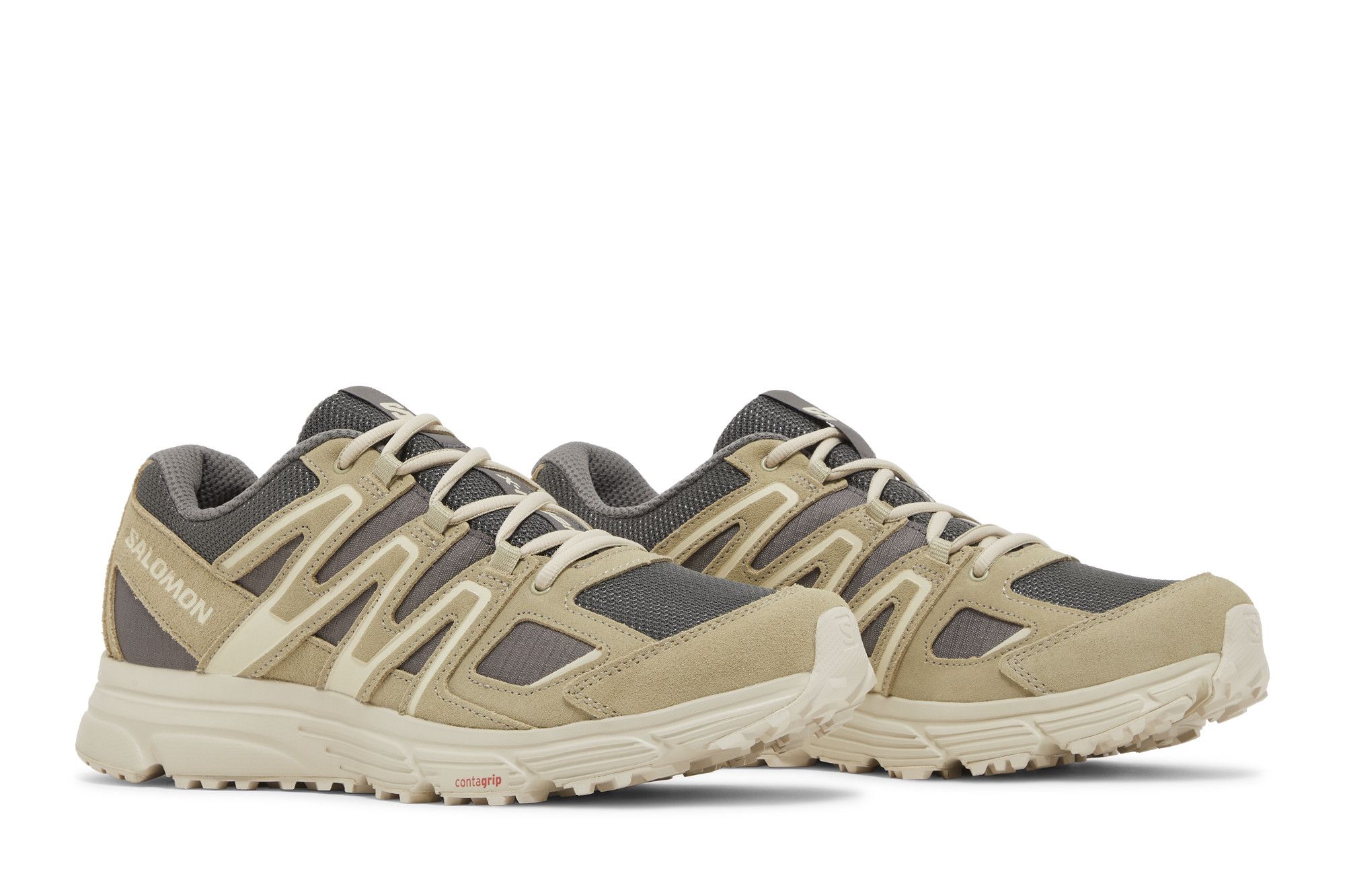Cheap Salomon X-Mission 4 Suede ''Grigio Muschio Pewter'' L47137800