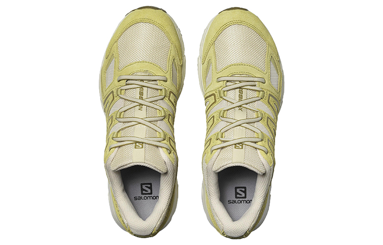 Lookbook Salomon X-Mission 4 Suede ''Jaune Riz'' 416078