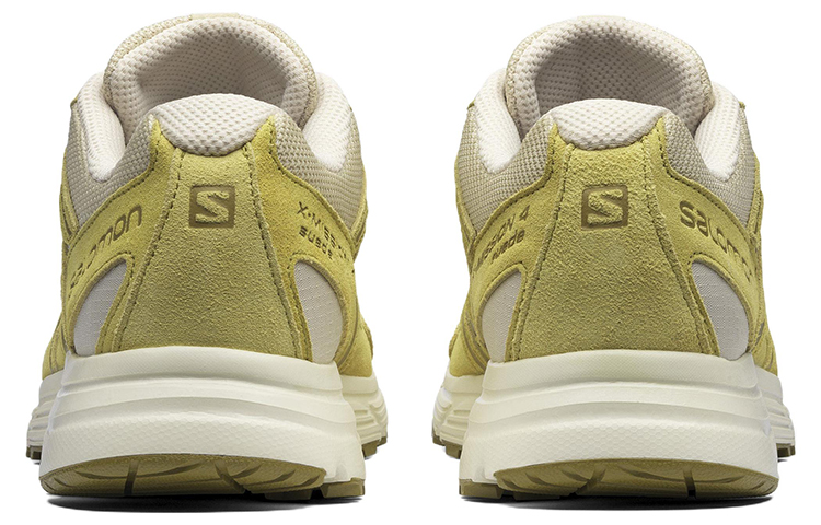 Shop Salomon X-Mission 4 Suede ''Jaune Riz'' 416078