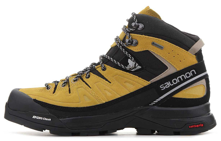 Buy Salomon X Alp Mid Ltr GTX 'Black Yellow' 401653 - Novelship