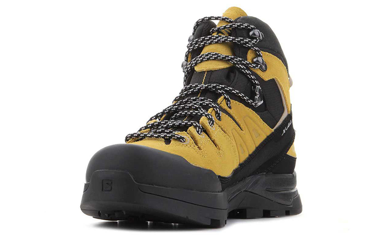 Lookbook サロモン X Alp ミッド LTR GTX 黒/黄 401653