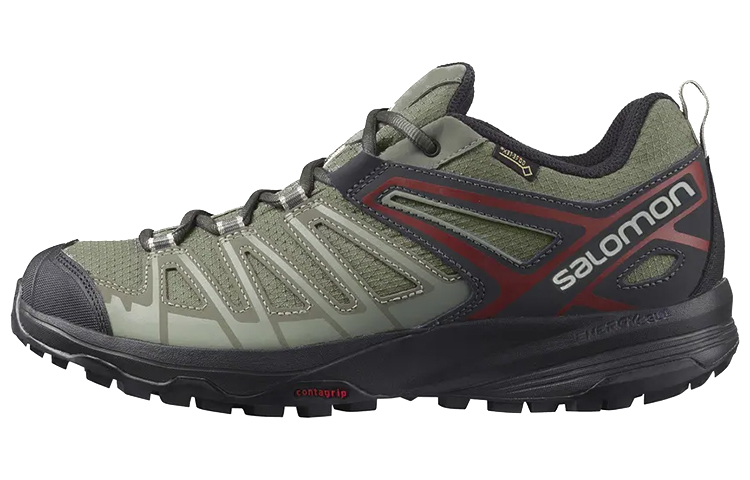 Buy Salomon X Crest Gore-Tex 'Hijau Merah' 408298