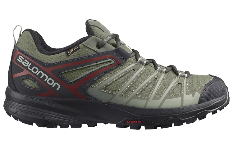 Salomon X Crest GTX 'Green Red' 圖 2
