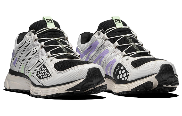 Salomon X-Mission 3 'White Black Purple' 圖 2