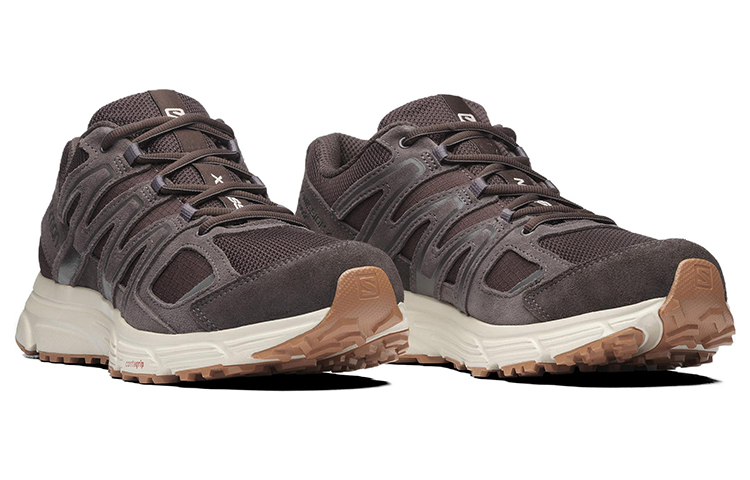 Salomon X-Mission 4 Suede 'Dark Brown' 圖 2