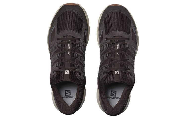 Salomon X-Mission 4 Suede 'Dark Brown' 圖 3