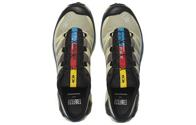 Salomon x MM6 Maison Margiela XT-4 Mule 'Transparent Yellow Lapis Blu'
