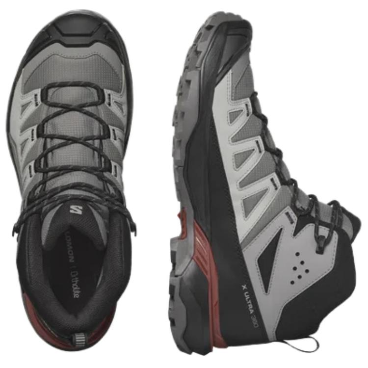 Salomon X Ultra 360 Mid GTX 'Black Grey' 圖 3