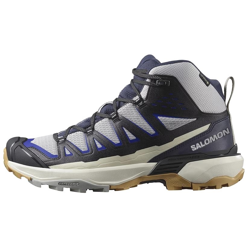 Salomon X Ultra 360 Mid GTX Hiking Shoes Grey Black - Waterproof & Durable L47698500