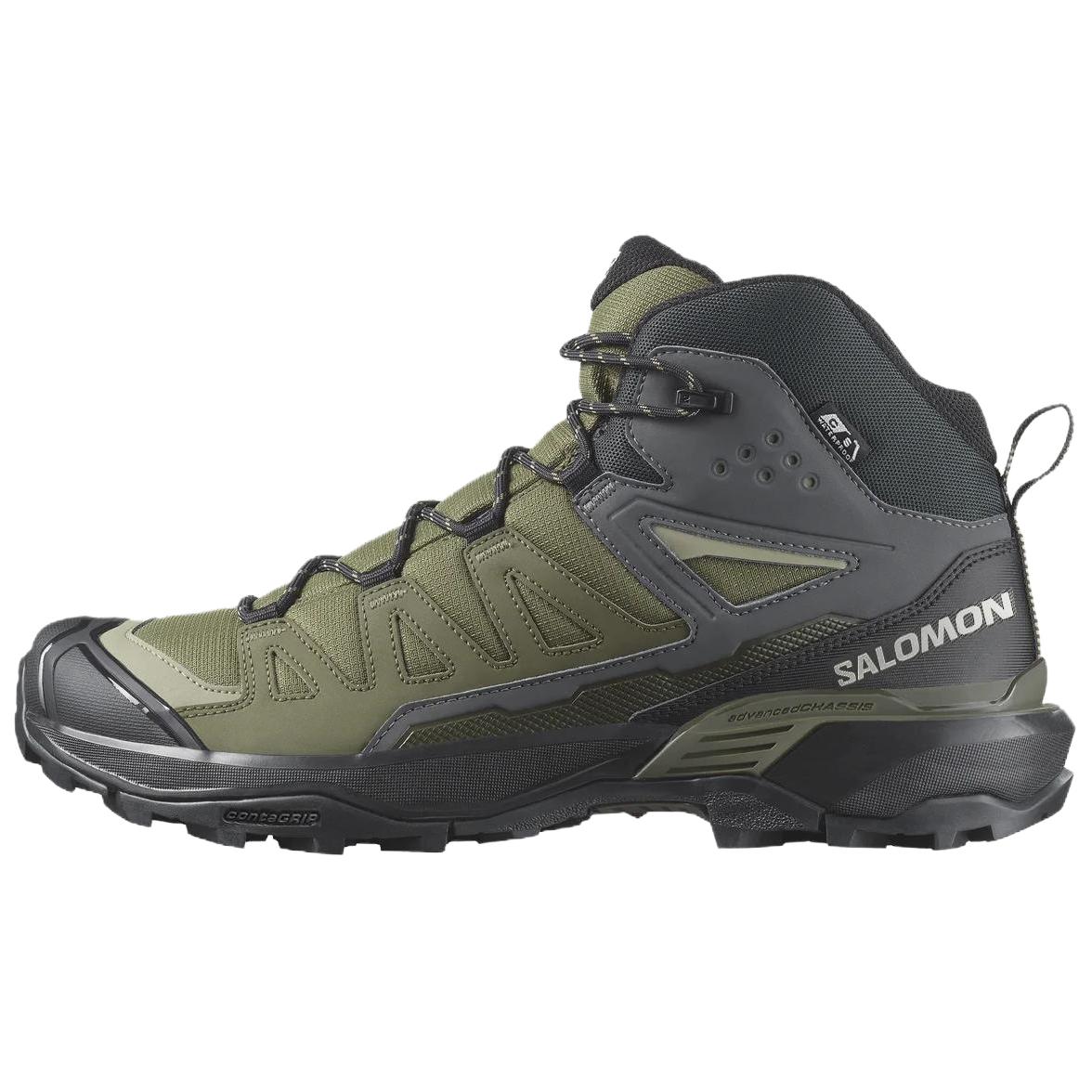 Salomon X Ultra 360 Waterproof Hiking Shoes Green/Black L47448000