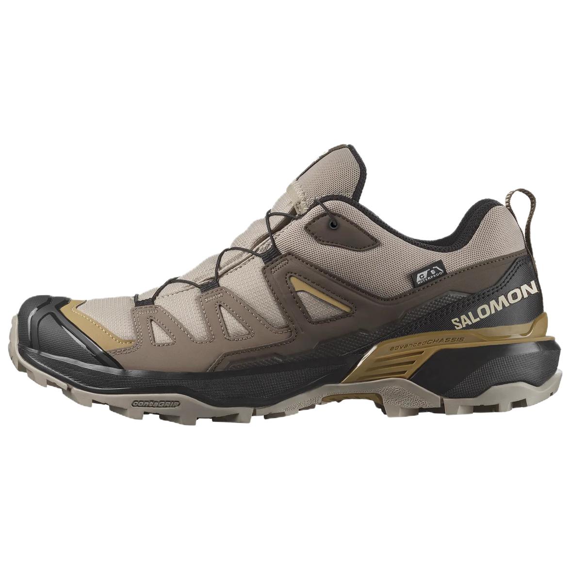 Salomon X Ultra 360 Waterproof Hiking Shoes Low-Top Beige Brown Durable L47455600