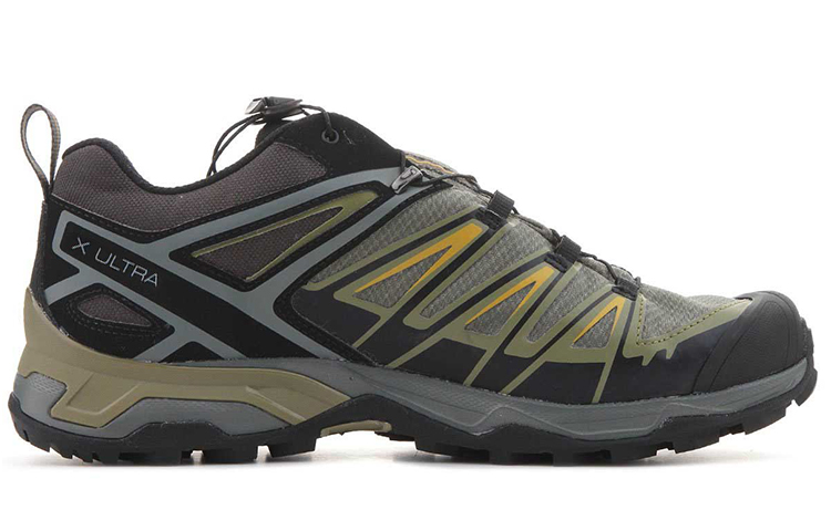 Order Salomon X Ultra 3 GTX '黑绿' 越野跑鞋 402422