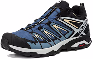 Lookbook Salomon X Ultra 3 GTX 'Azul Negro Amarillo' zapatillas outdoor impermeables 411685