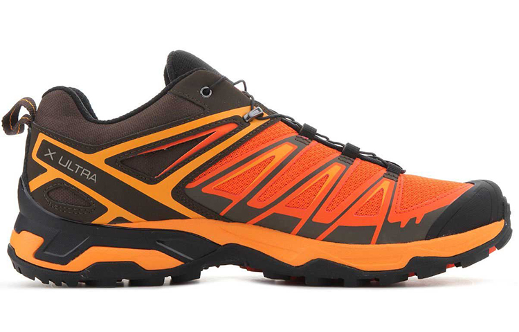 Order サロモン X ウルトラ3 ロー (黒/オレンジ) 401668