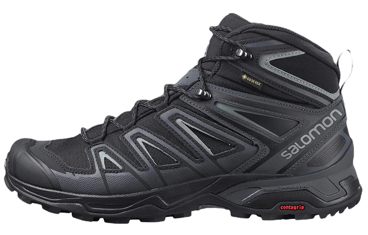 Salomon X Ultra 3 Mid Gore-Tex 'Black Comfort Durable Outdoor' 398674