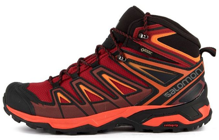 Salomon X Ultra 3 Mid GTX 'Black Orange'