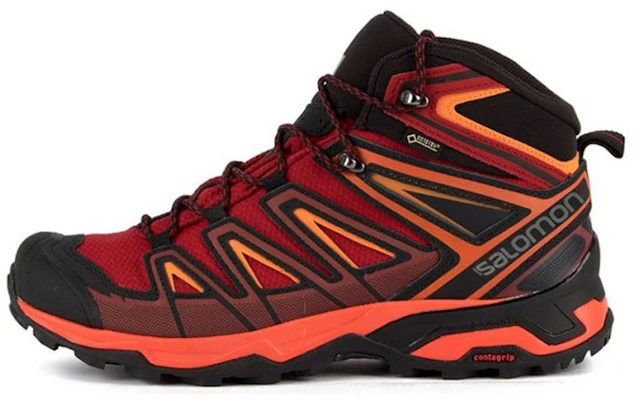 SALOMON X Ultra 3 Mid Gtx 防滑耐磨 高筒 戶外功能鞋 黑橘 Buy SALOMON X Ultra 3 Mid Gtx 防滑耐磨 高筒 戶外功能鞋 黑橘