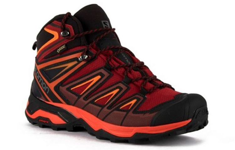 Salomon X Ultra 3 Mid GTX 'Black Orange' 圖 2